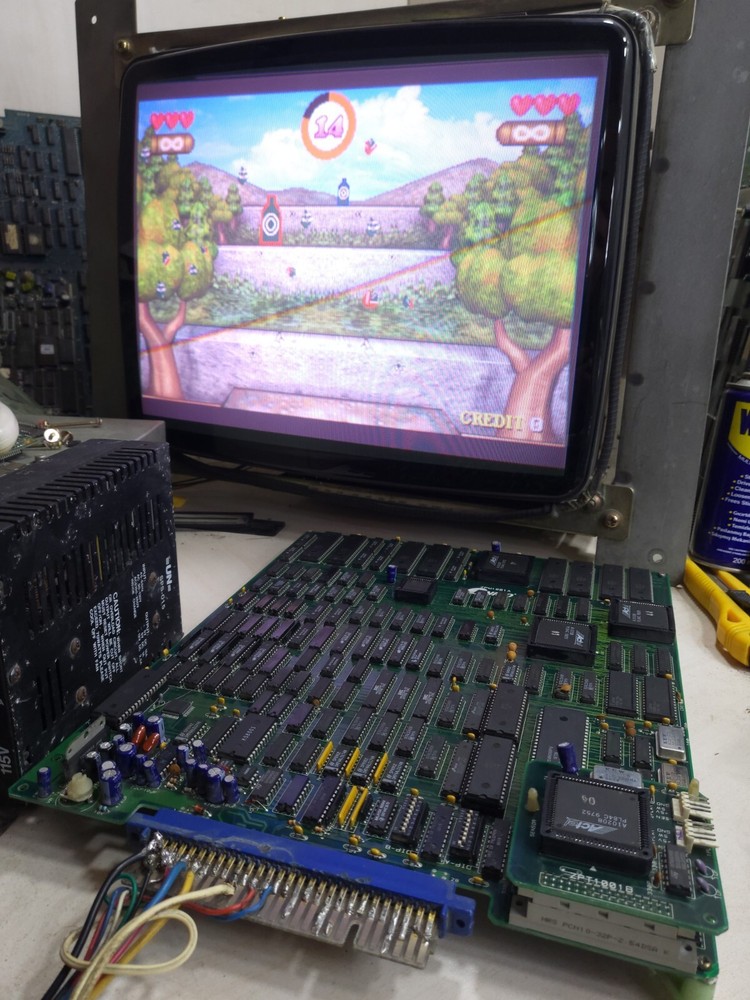 ZERO POİNT ARCADE PCB JAMMA TESTED WORKING