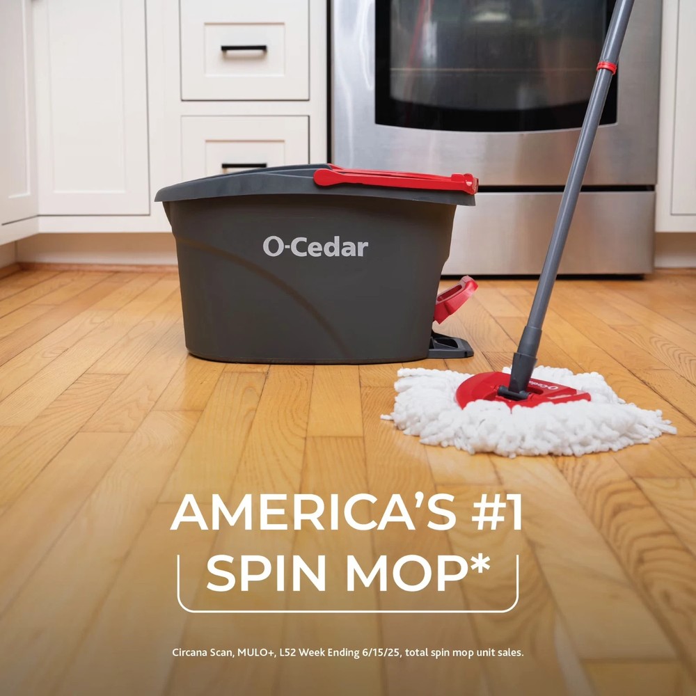 O-Cedar EasyWring Spin Mop & Bucket System