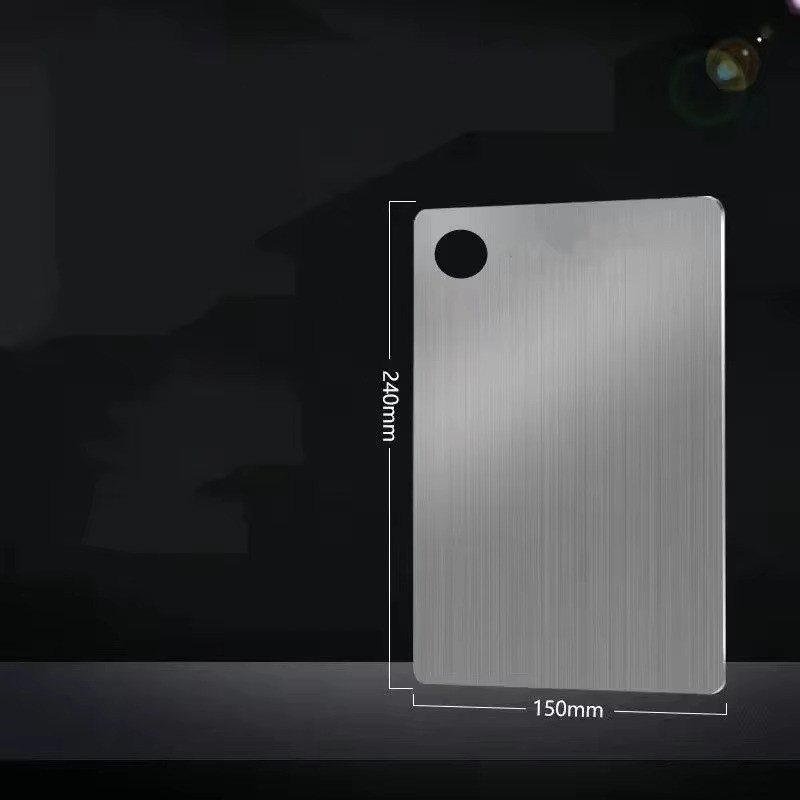 Titanium Cutting Board Double-Sided Titanium Cutting Boards for Kitchen Camping
