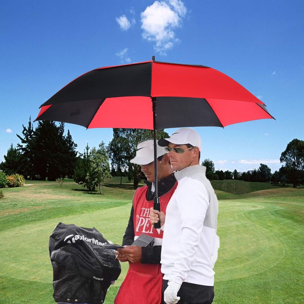 Extra Large Golf Umbrella 72 Inch Automatic Open Windproof Waterproof Canopy