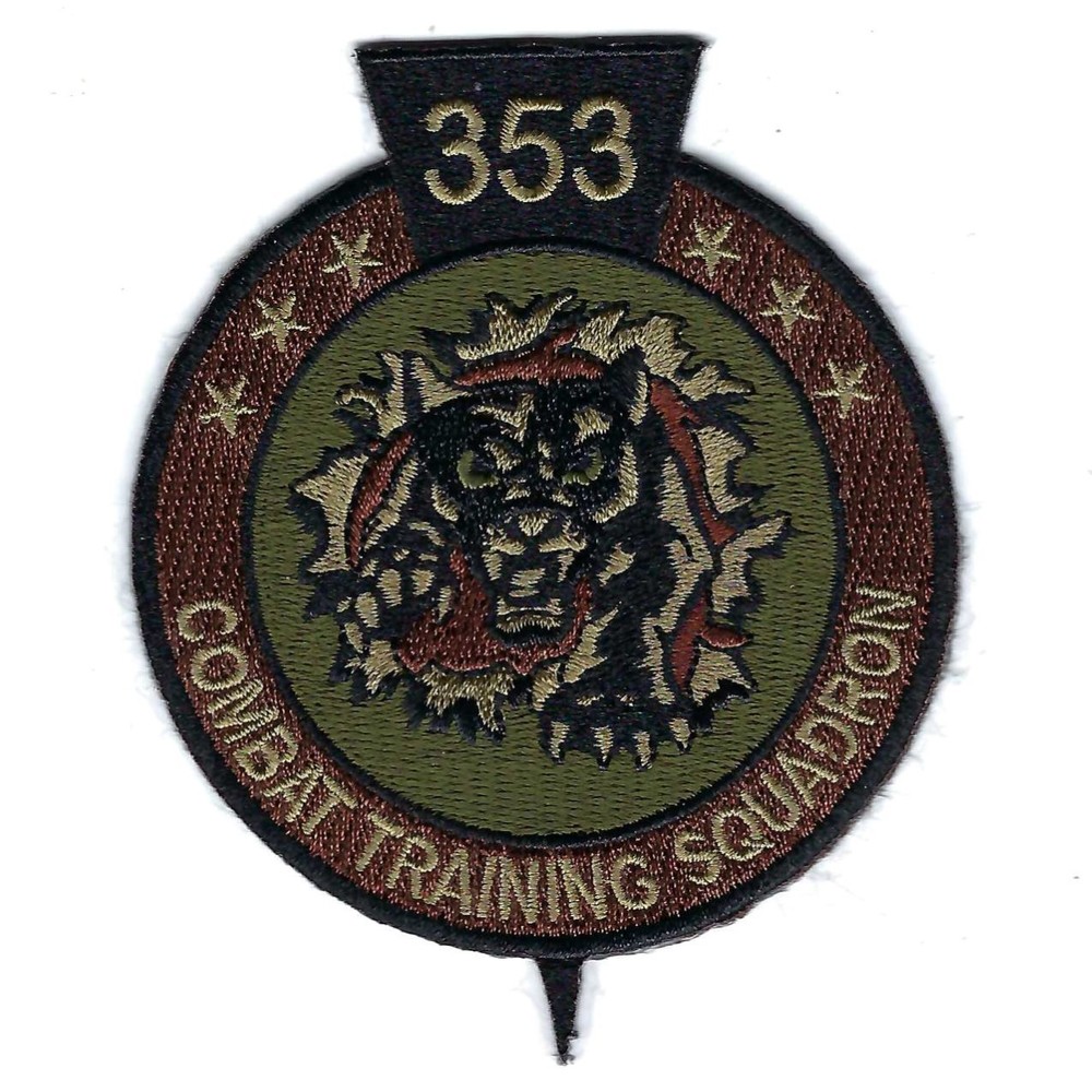 353rd COMBAT TRAINING SQUADRON (THEIR LATEST) OCP patch