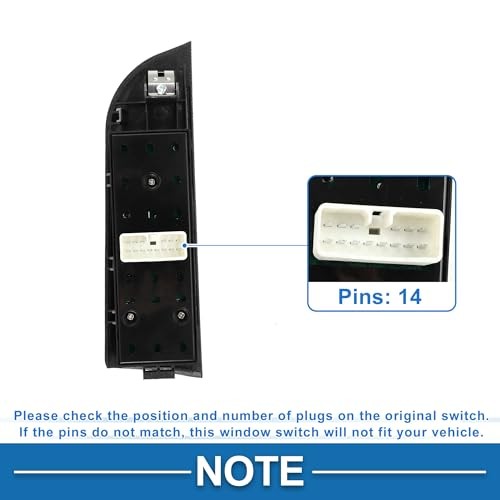 Power Window Switch Front Left Driver Side Window Control Switch for Kia Rio