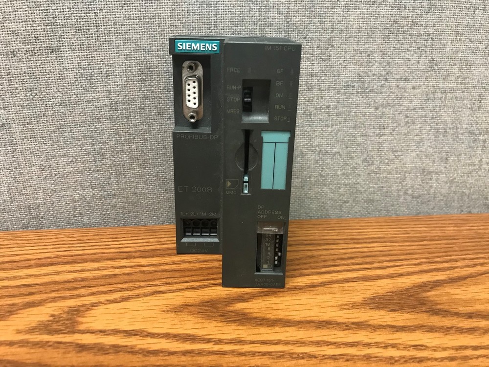 Siemens 6ES71517AA000AB0 ET200S CPU INTERFACE