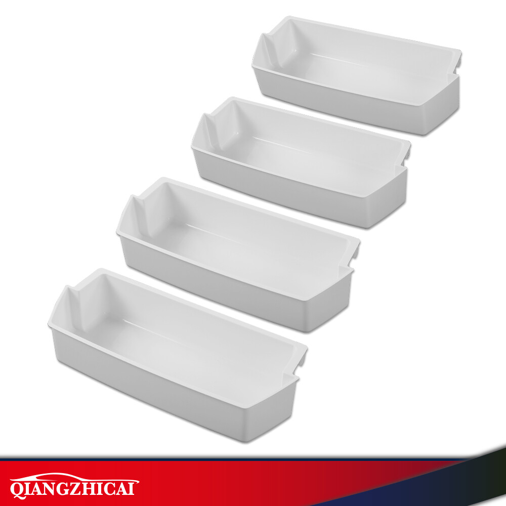 Compatible with Kenmore Whirlpool Refrigerator White Shelf Bin 4 Packs