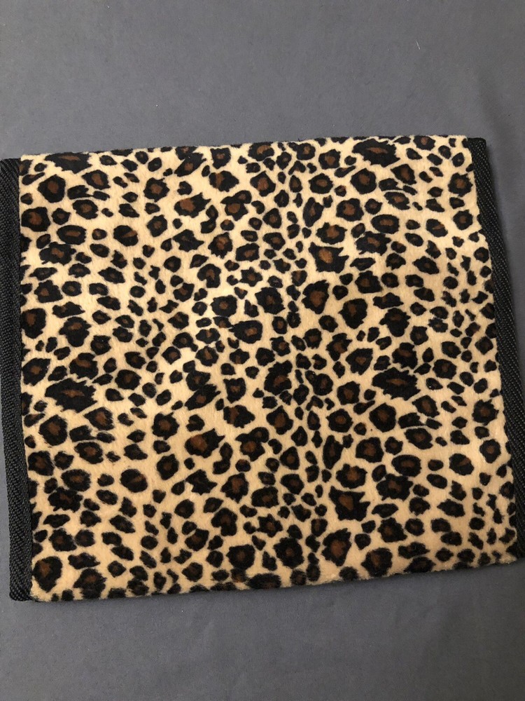 Cheetah Soft Material Organizer for Makeup & Etc