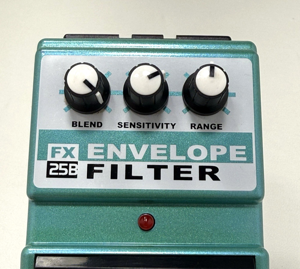 DOD FX25B Envelope Filter Guitar Effect Pedal w Box Manual Mint Condition Tested