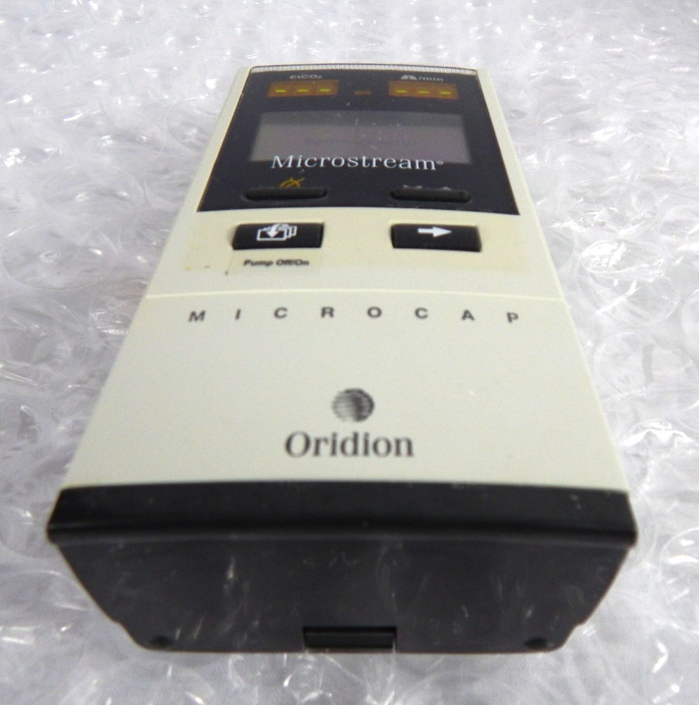 ORIDION MICROCAP HANDHELD CAPNOGRAPH S/N 850