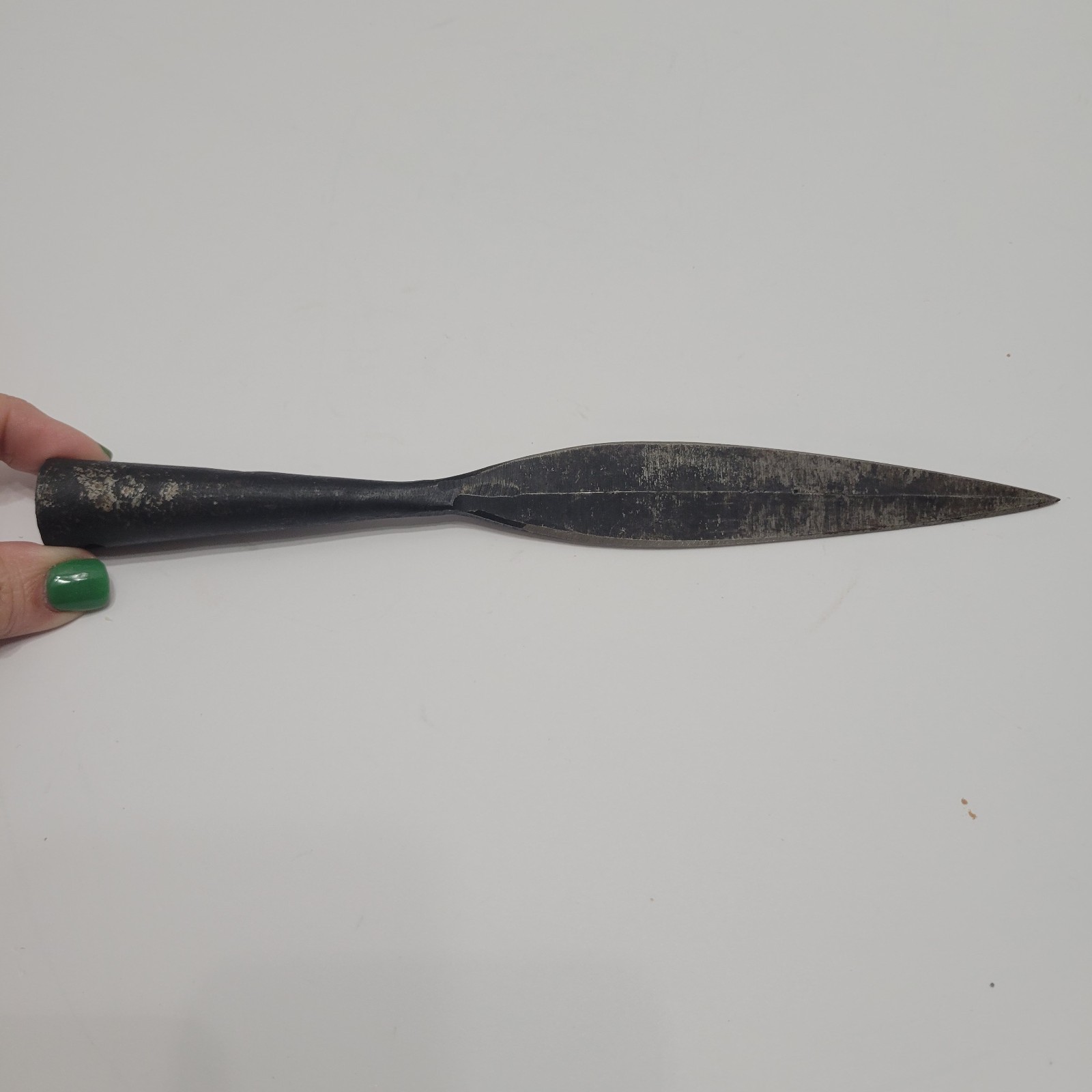 Primitive Antique Iron Spear Head