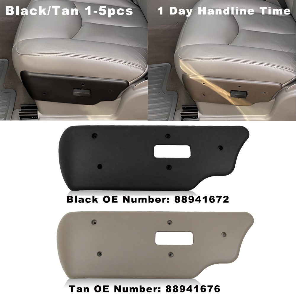 Front Left Seat Control Switch Bezel Cover For 03-06 Silverado /Sierra 1500 3500