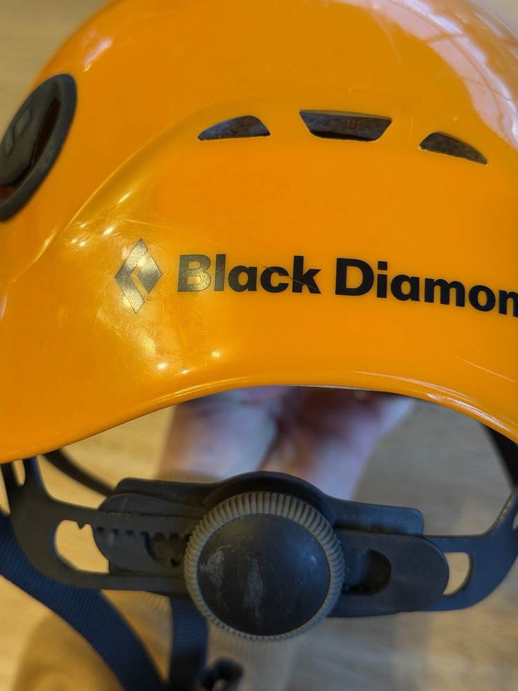 black diamond helmet Orange