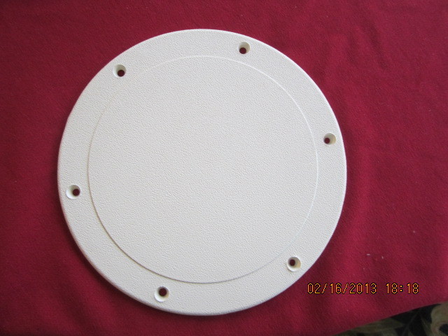 TH MARINE 8" SCREW--DOWN DECK PLATE SDP-2-4