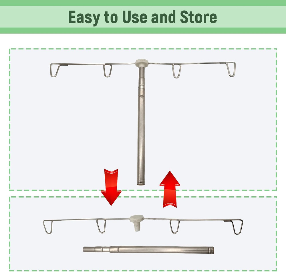 Adjustable Cone Thread Stand Spool Holder for Sewing Embroidery Machine