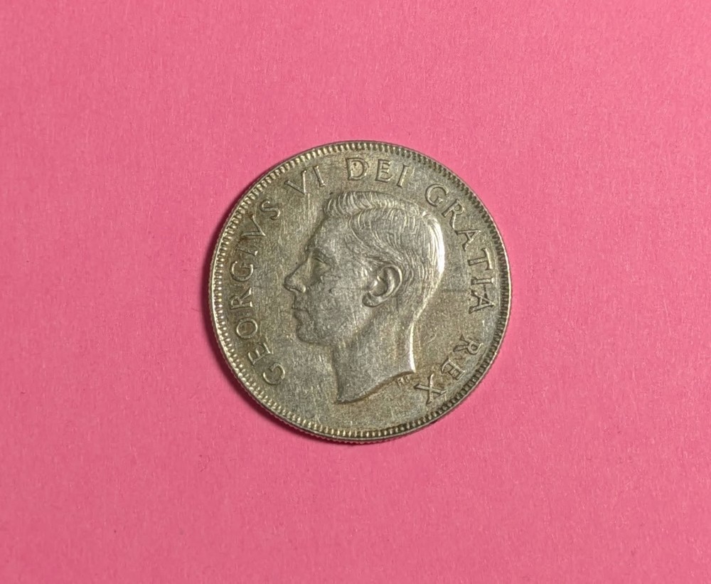 1951 Canada Half Dollar - Beautiful Higher Grade Circulated Condition