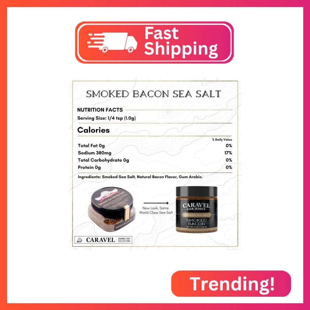 Smoked Bacon Sea Salt 3-Pack Gift Set