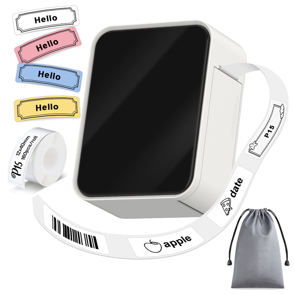 Pristar Bluetooth Label Maker Machine Portable Wireless Thermal Sticker Printer