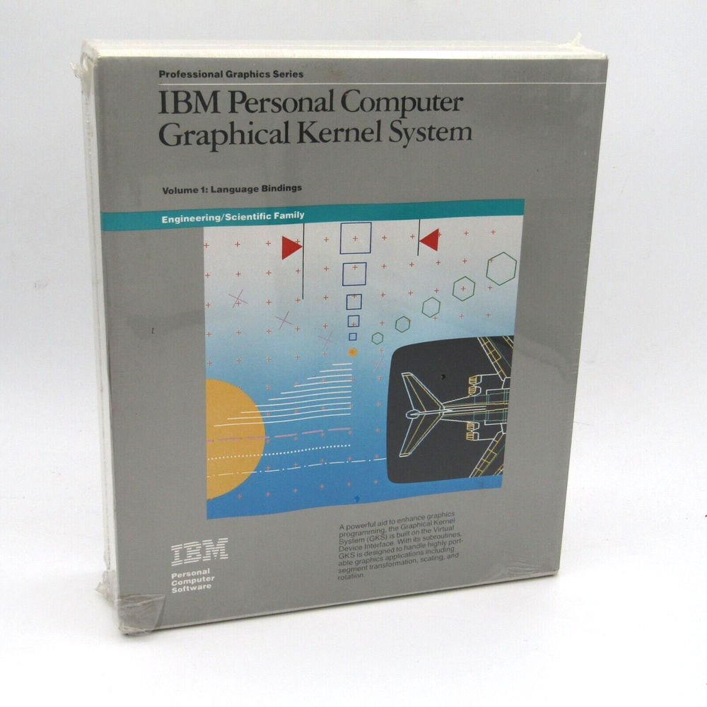IBM Personal Computer Graphical Kernel System Vol 1 Language Bindings Sealed