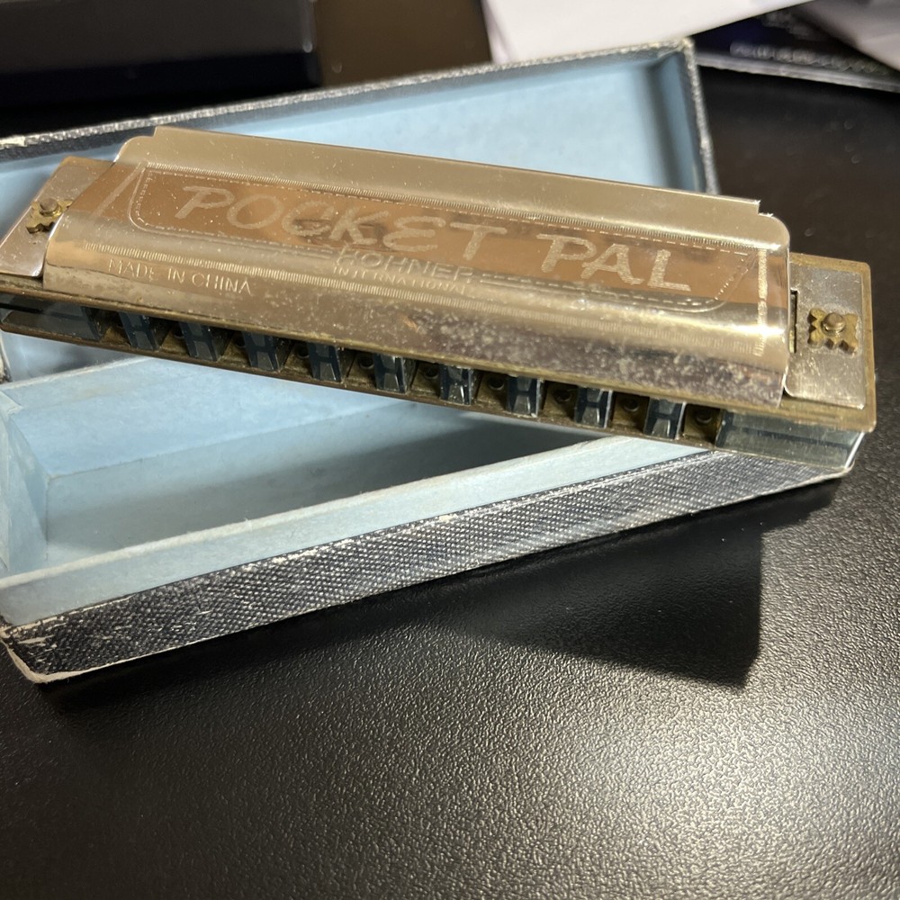 VINTAGE HOHNER POCKET PAL HARMONICA