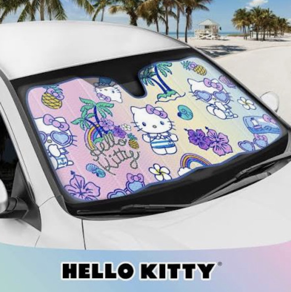 Hello Kitty Car Windshield Sunshade 57"X27"