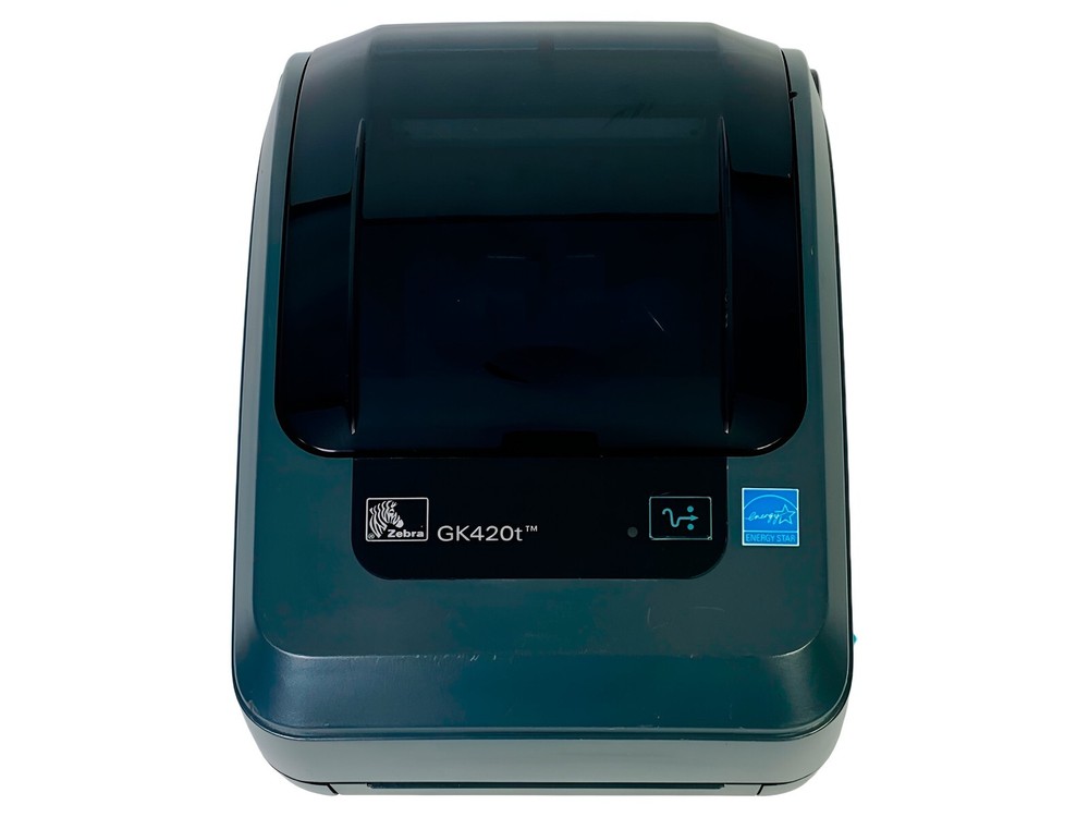 FULLY TESTED Zebra GK420T Thermal Transfer Barcode Label Printer USB Ethernet