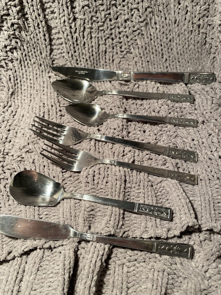 Flatware “Cortina” Pattern Stainless Steel