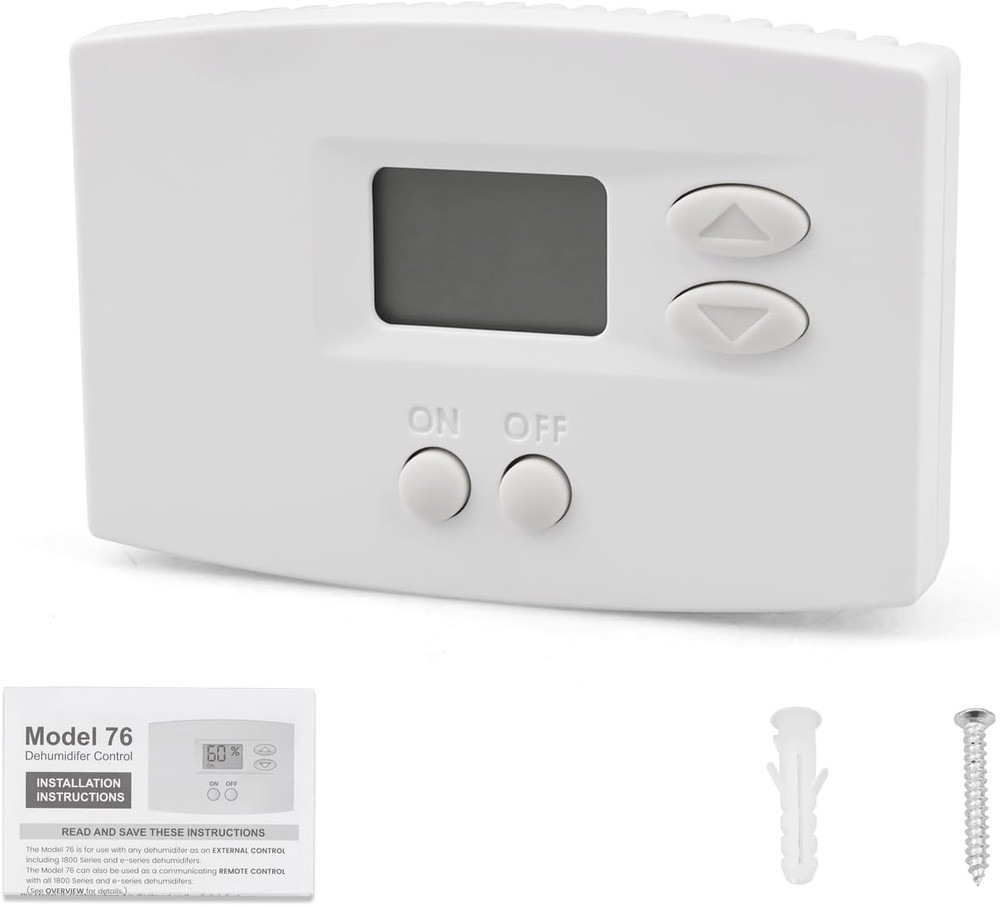 Wall-Mounted Digital Dehumidifier Control for E-Series & 1800 Units