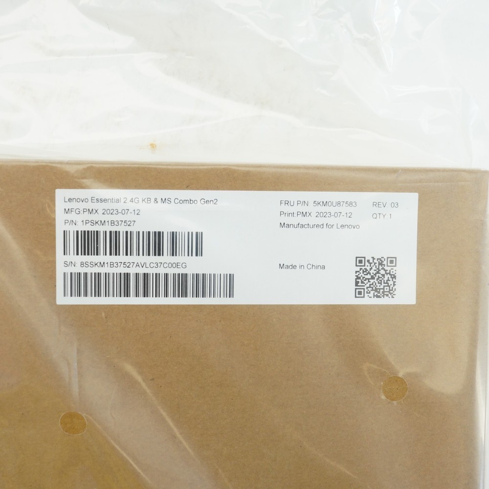 new Lenovo Wireless Keyboard and Mouse Combo for computer