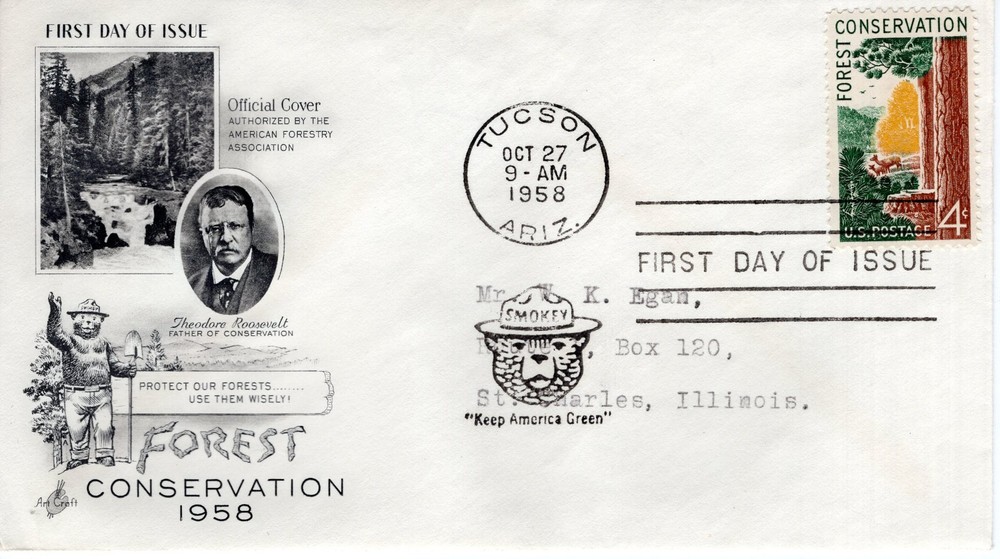 FOREST CONSERVATION - 1958 - DC1073