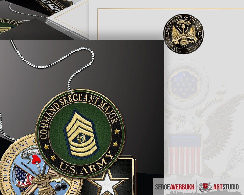 Customizable US Army Command Sergeant Major Invitation Template DIGITAL DOWNLOAD