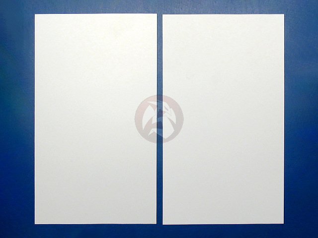 Plus Model Polystyrene Plastic Sheet (0.2mm thick, 190mm x 110mm) (2 plates) 070