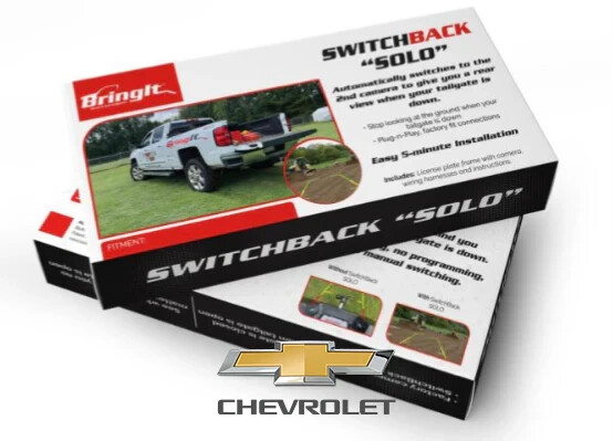 BringIt Tailgate Switchback Back-Up Camera GM Sierra / Silverado 2015 EL-SS-G2-B