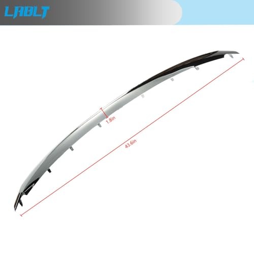 Chrome Replacement for Explorer 2011-2015 BB5Z8200AA Front Grille Upper Trim