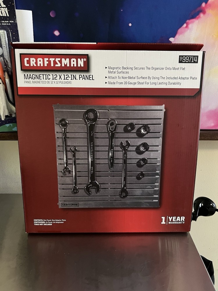 One Craftsman Magnetic 12x12 Tool Panel 99714