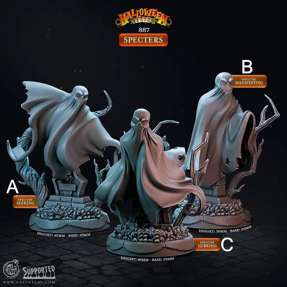 Specters, Ghosts Miniature