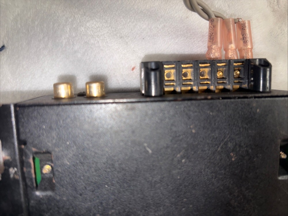 MTX RT-XO1A Electronic Crossover Used, Scratches, Rust