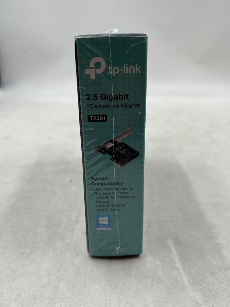 TP Link TX201 2.5Gbps PCIe Network Card Ethernet Adapter for Windows Linux