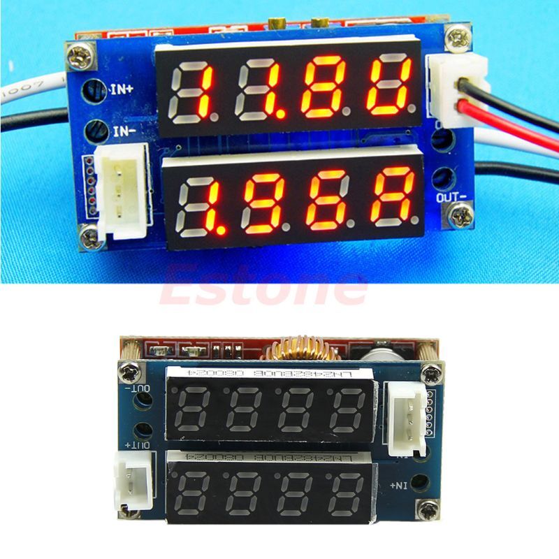CV Step-down Voltmeter Ammeter Module LED Driver 5A Adjustable Power
