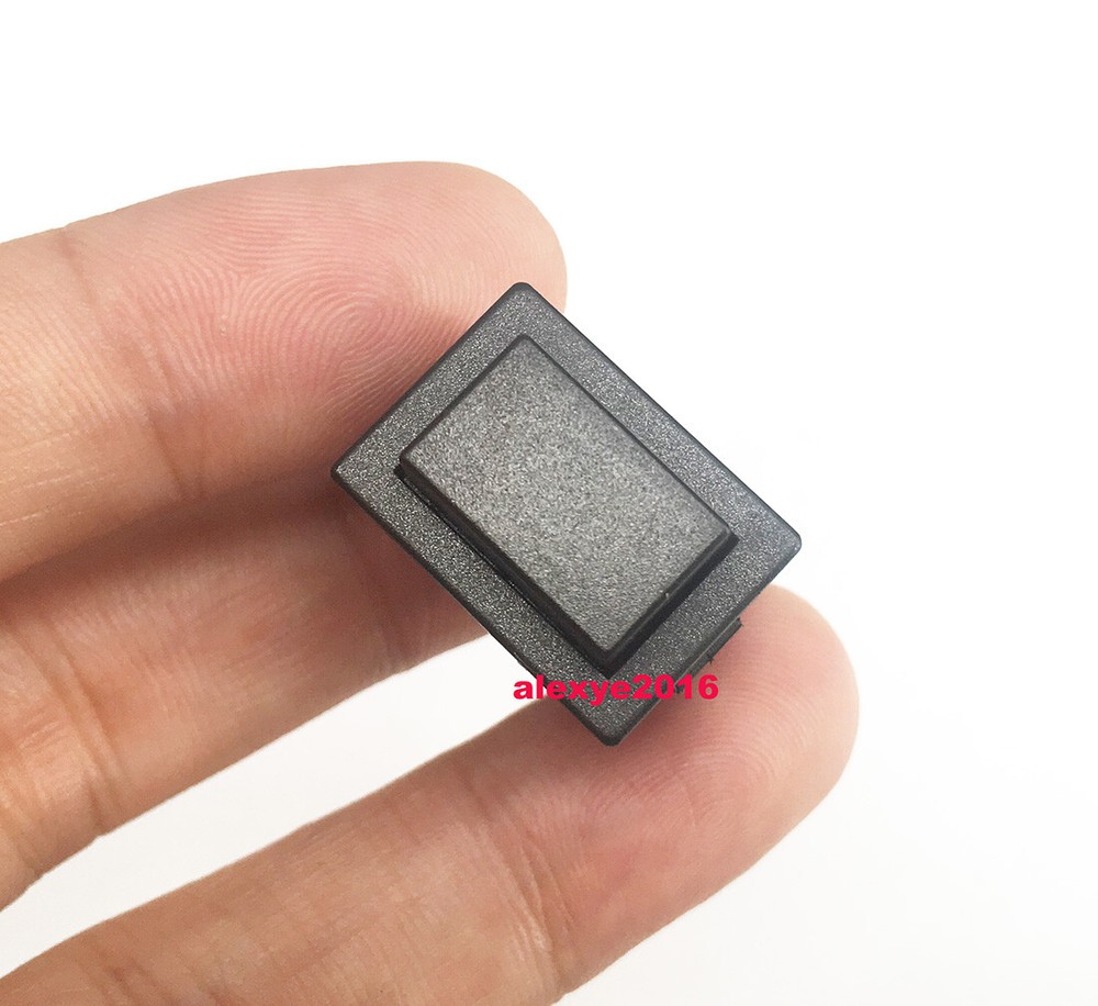1 PCS LIGHT COUNTRY LC83 Pushbutton Switch 2 Pins Maintained 2 Positions Black
