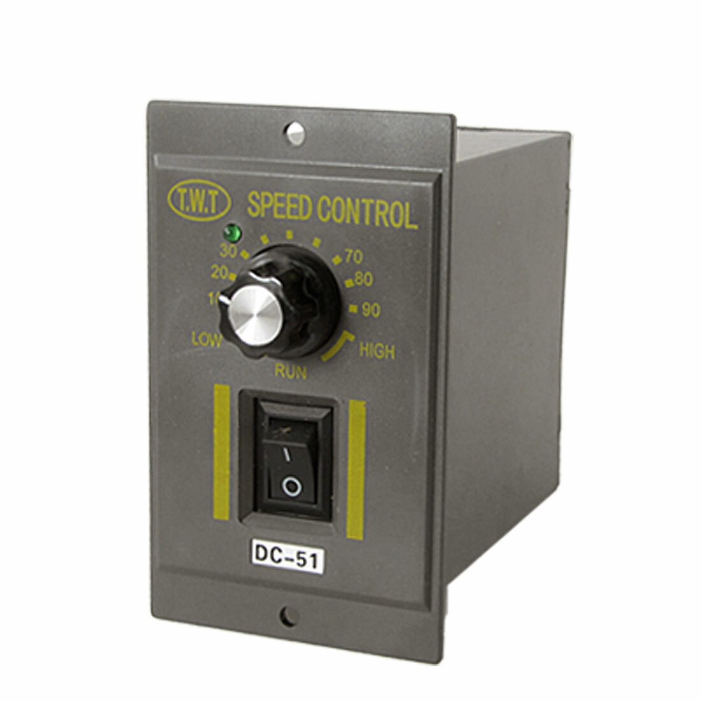 DC-51 DC 90V AC 220V Gear Motor Speed Control Switch