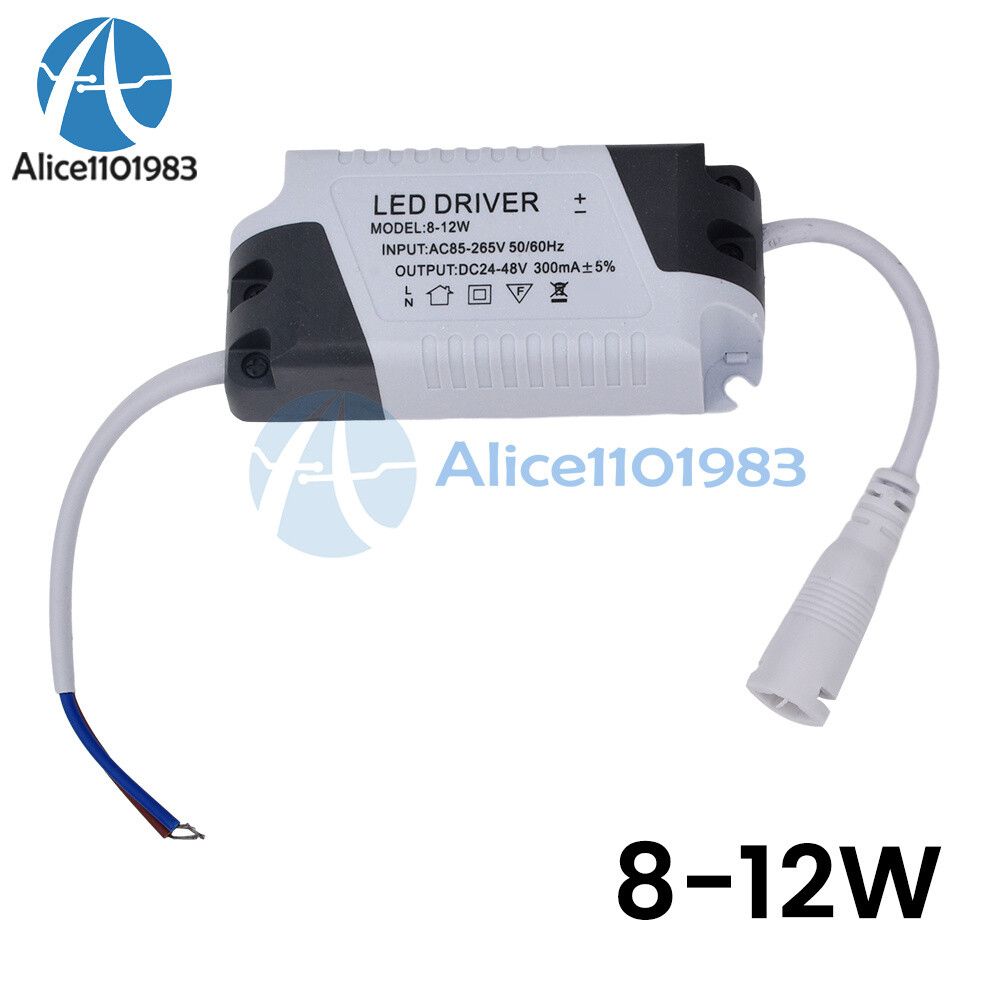LED Panel Driver Ceiling Light AC85-265V 3-36W Transformer Power Supply Adapter