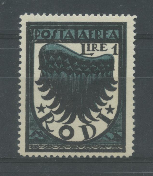 Aegean Colonies 1934 WING N.32A 2 ** CENTERED CERT.