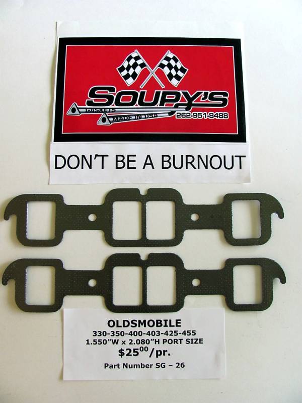 Oldsmobile Exhaust Gaskets (330-350-400-403-425-455)