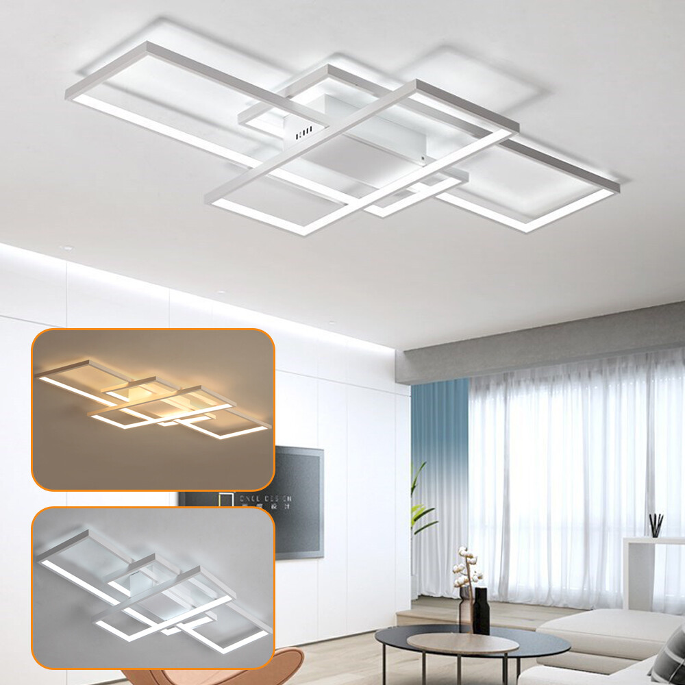 Modern Acrylic Flush Mount LED Ceiling Light Kitchen Bedroom Down Lighting Lamp