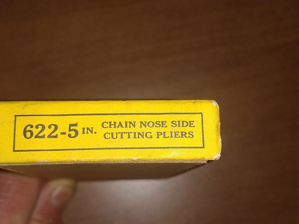 Crescent Tool Co. Light Chain Nose Pliers Box Only