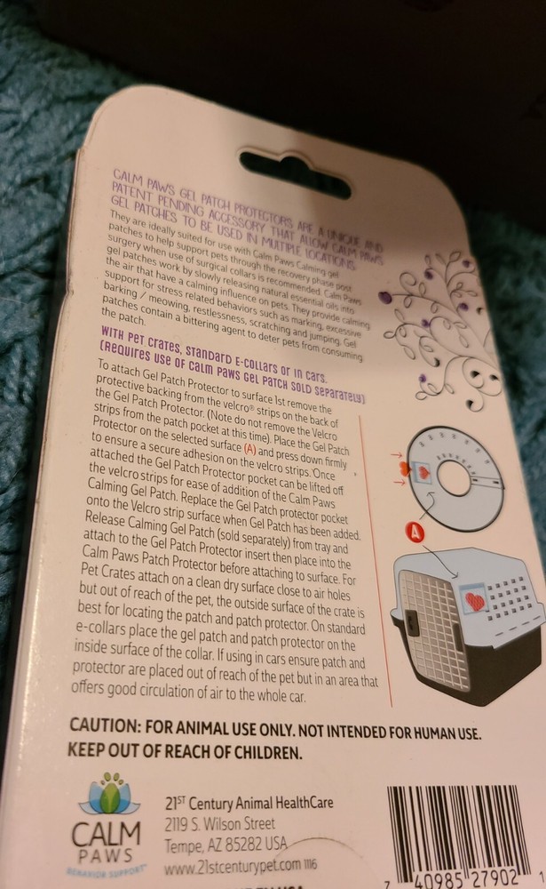 Brand New Calm Paws Gel Patch Protector