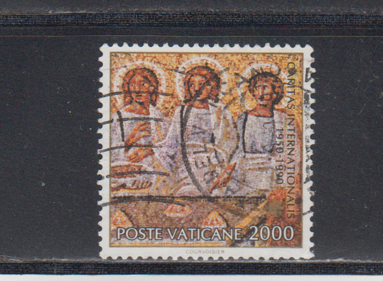 VATICAN :  1990 - USED  - SCOTT #  856