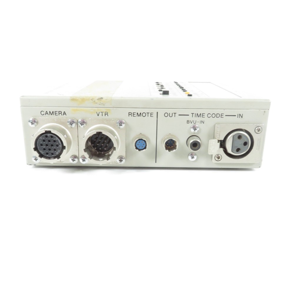 Sony BVG-100 Portable Time Code Generator SMPTE EBU Professional Broadcast