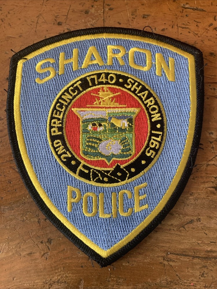 Sharon Police Patch MA Massachusetts 2nd Precinct