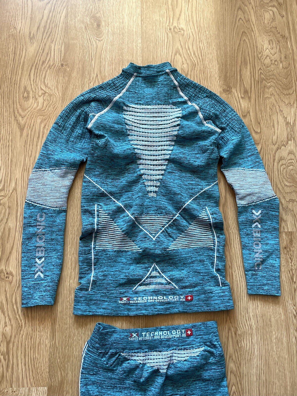 X-BIONIC Thermo Compression Base Layer Set Suit LS T-Shirt 3/4 Pants Size S/M