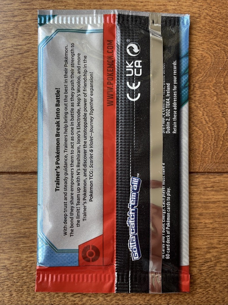 🔥 Pokemon Sampling Fun Pack (3 Cards) — Journey Together Sample