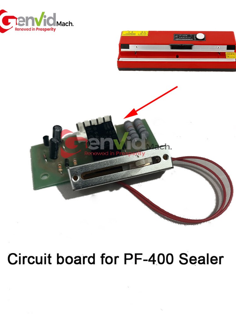 PF400 Impulse Sealer Replacement Circuit Board PF200 Triangle Control Panel